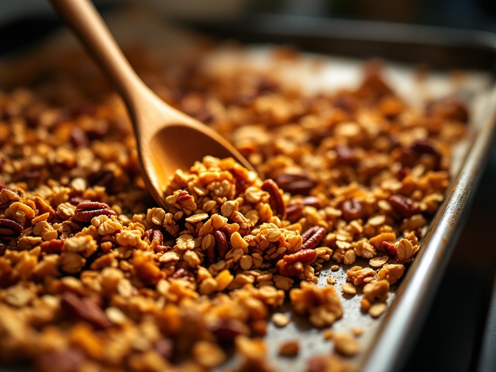 Delicious Maple Pecan Granola