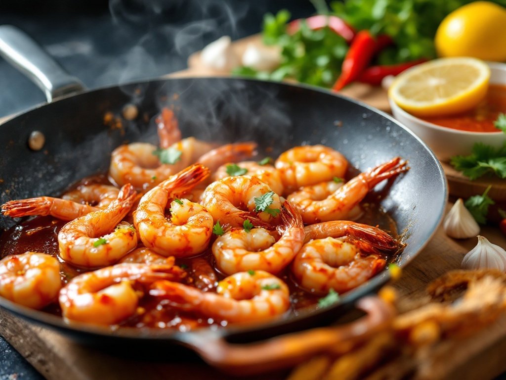 Shrimp Cocktail with Spicy Cocktail Sauce
