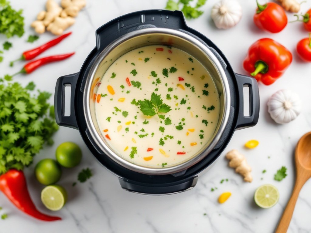 Instant Pot Thai Coconut Soup