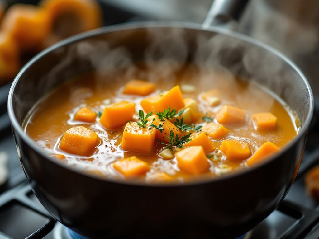 Roasted Butternut Squash Soup Shooters