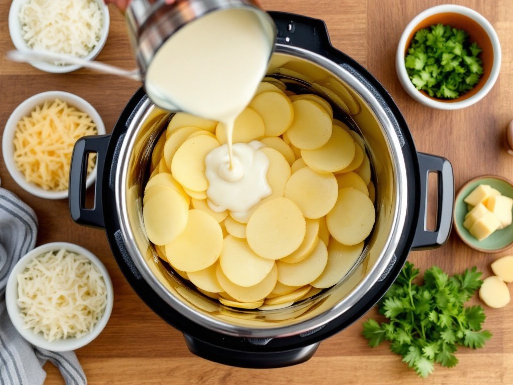 Creamy Instant Pot Scalloped Potatoes