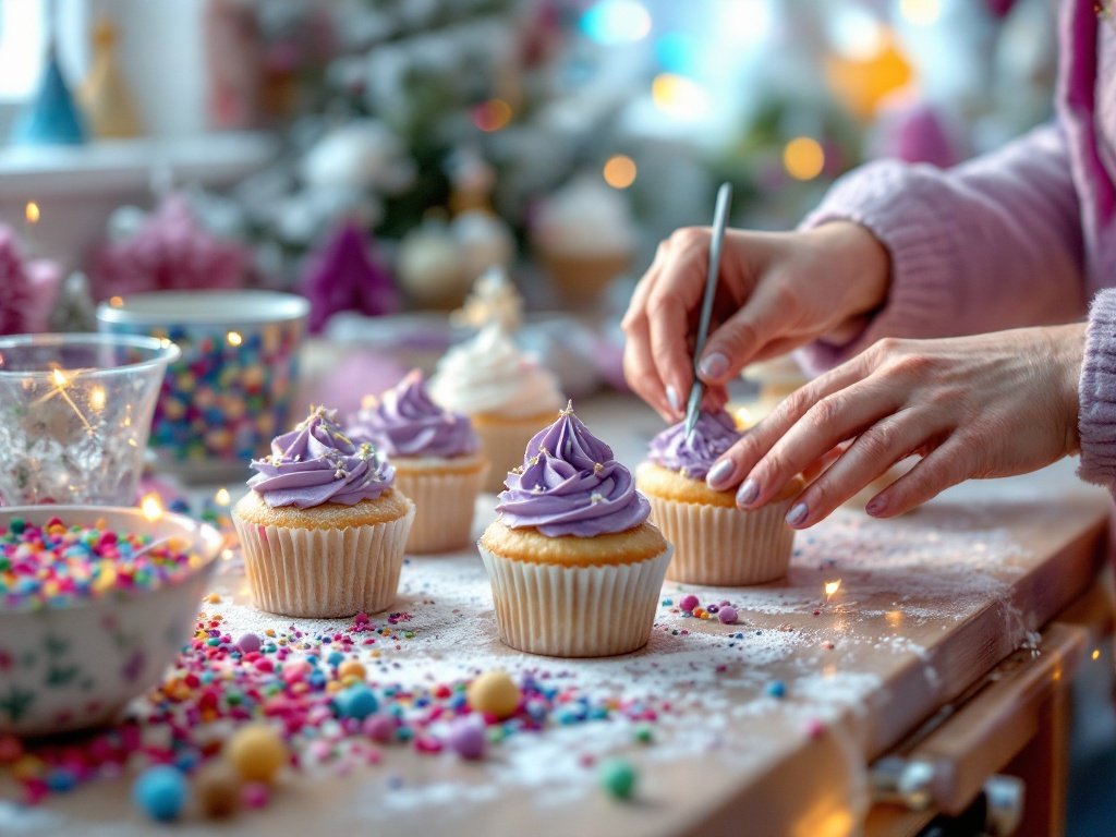 Sugar Plum Fairy Cupcakes