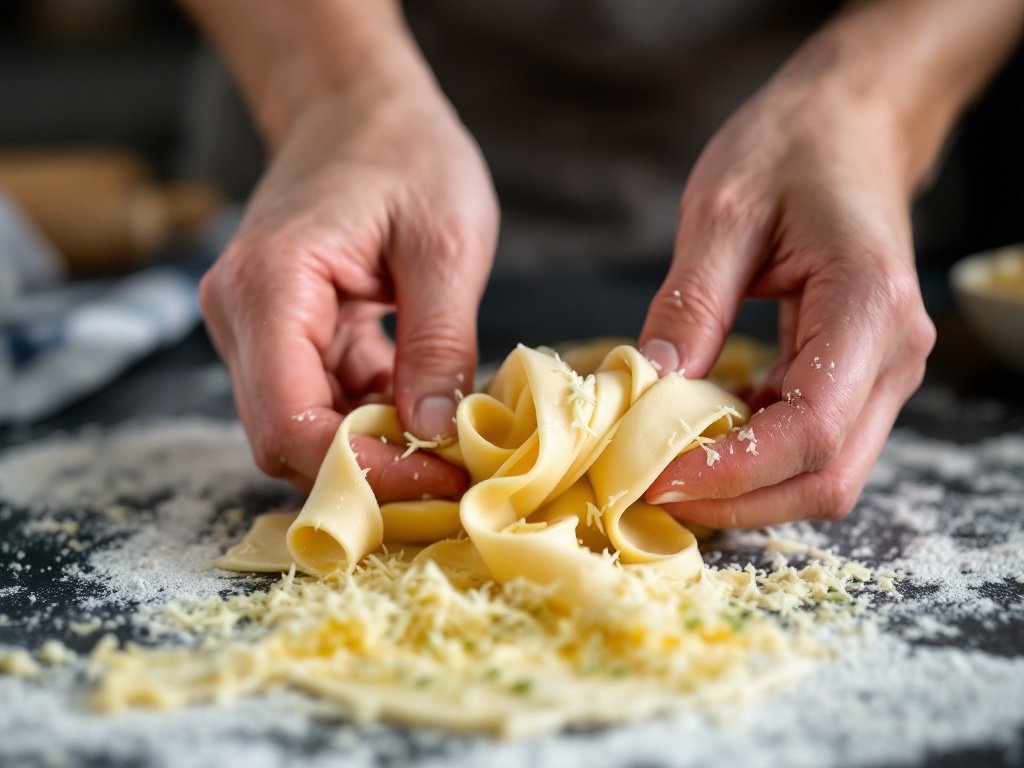 Garlic Parmesan Puff Pastry Twists