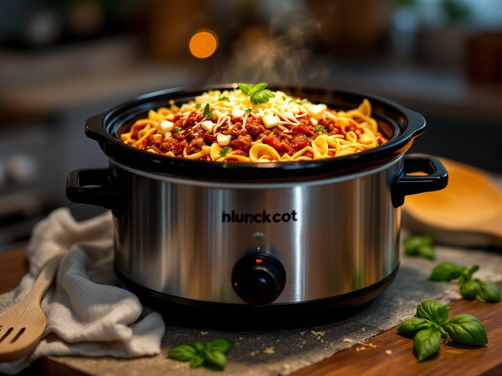 Crockpot Lasagna