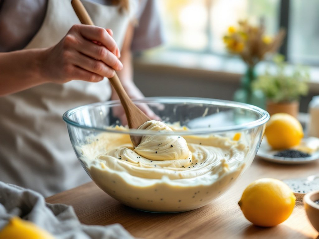 Lemon Poppy Seed Bundt Cake