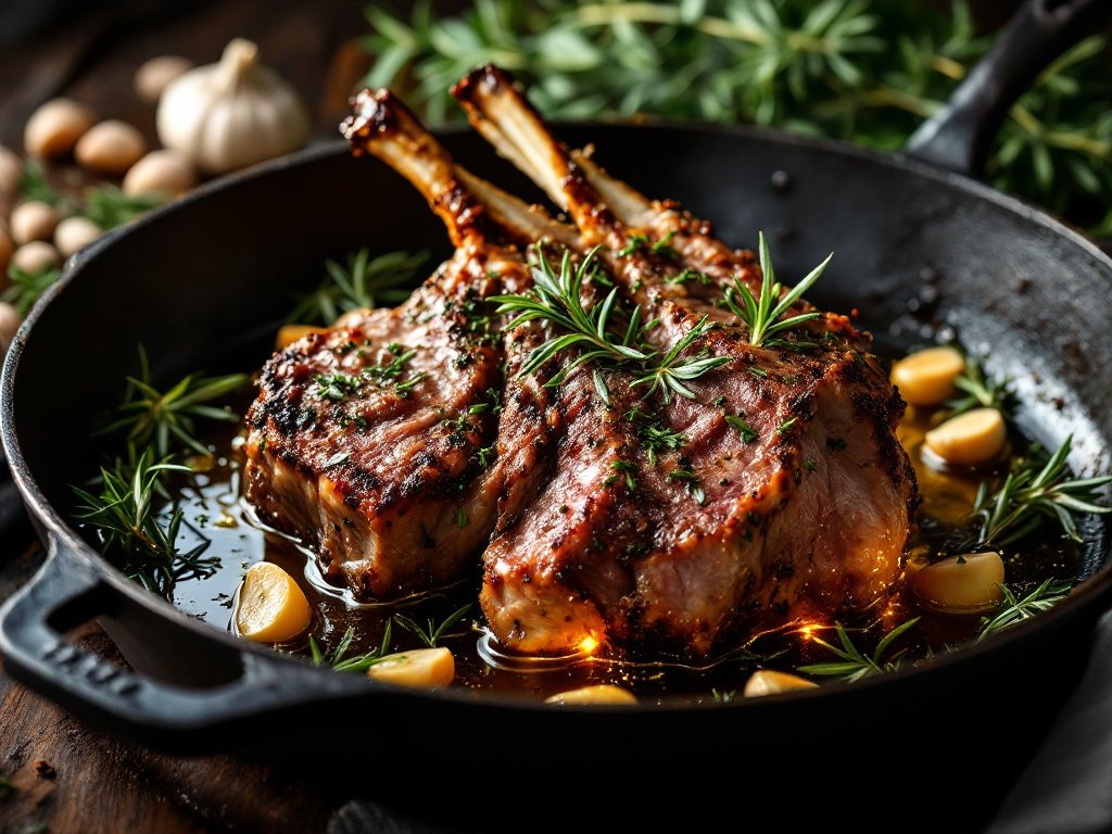 Herb-Crusted Rack of Lamb