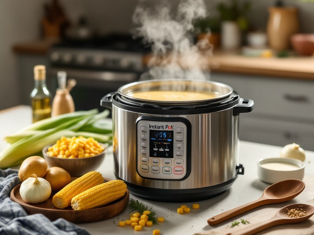 Instant Pot Corn Chowder