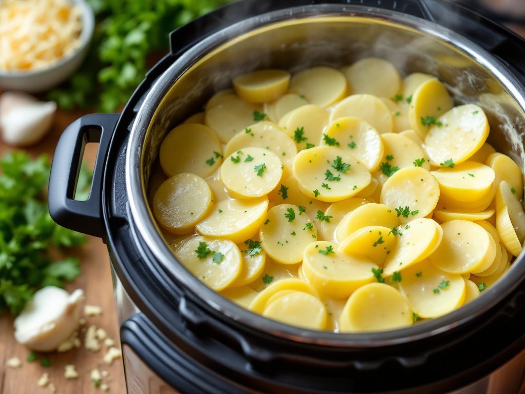 Instant Pot Scalloped Potatoes
