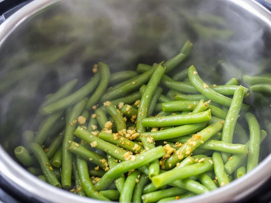 Instant Pot Garlic Green Beans