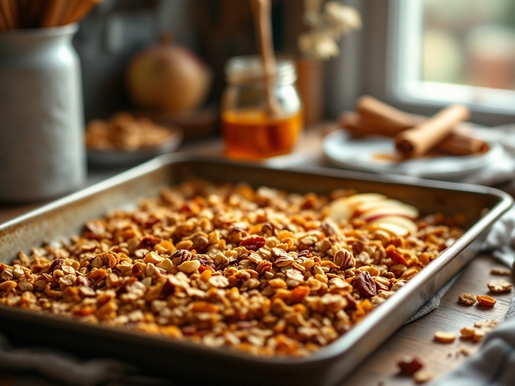 Apple Cinnamon Granola