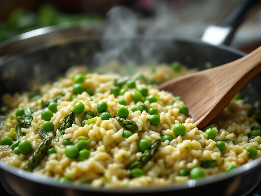 Spring Vegetable Risotto