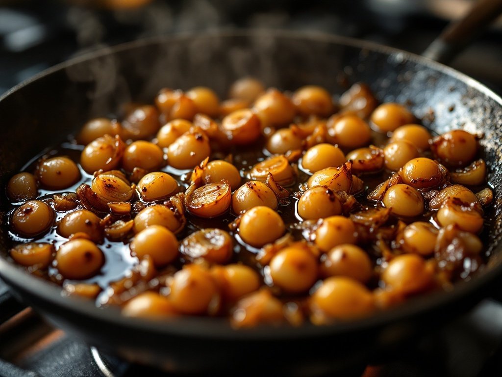 Balsamic Glazed Pearl Onions