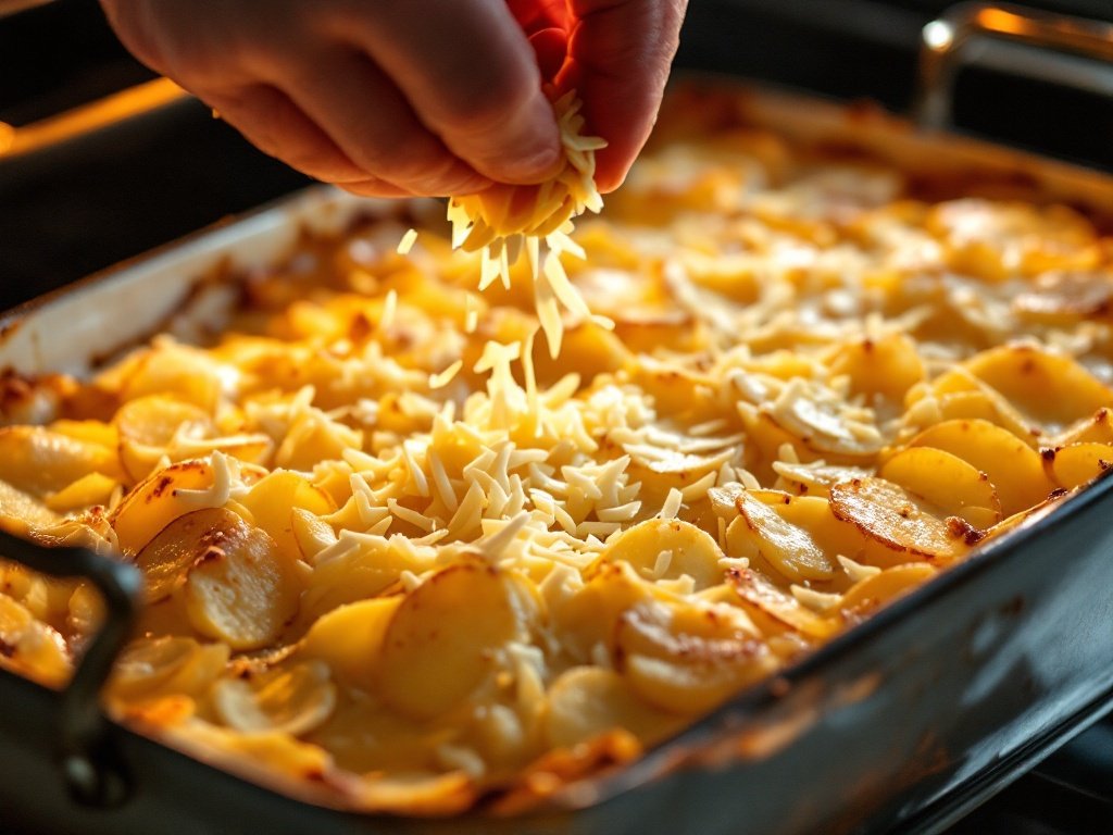 Cheesy Au Gratin Potatoes