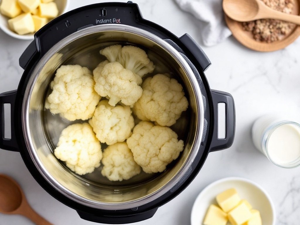 Instant Pot Cauliflower Mash