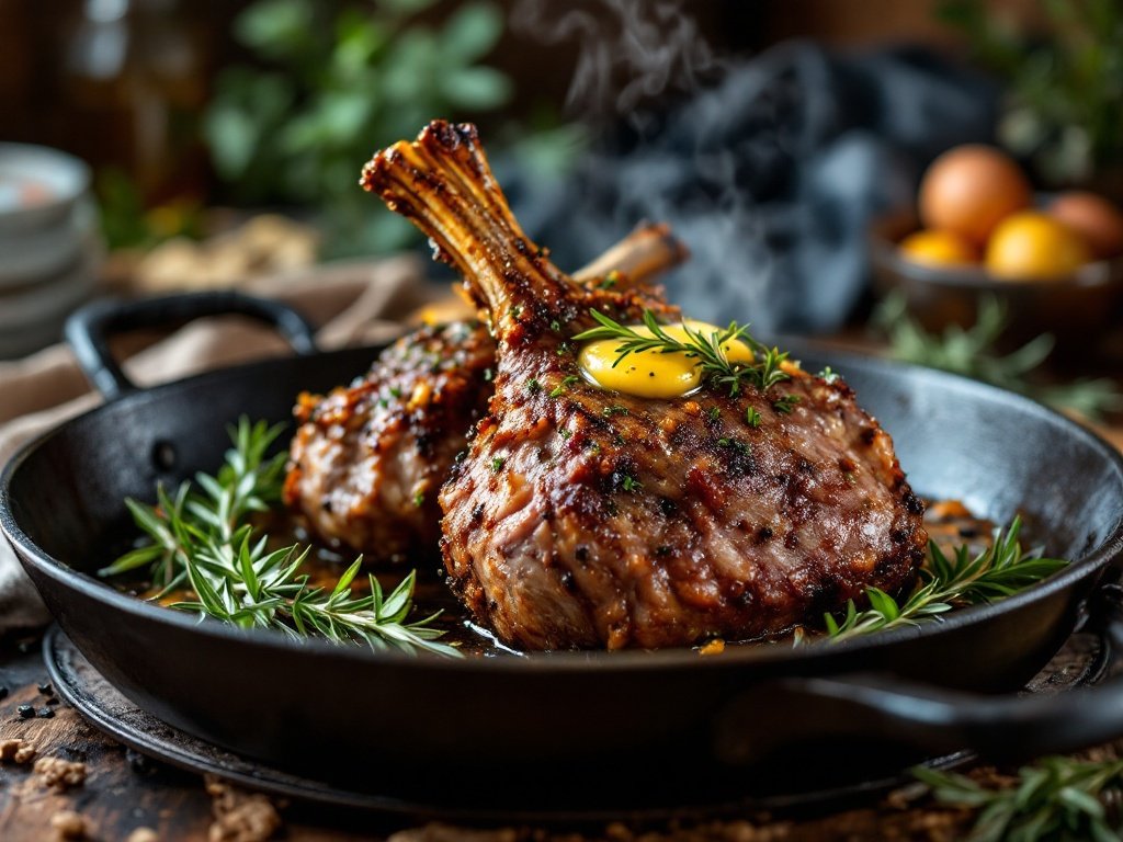 Herb-Crusted Rack of Lamb