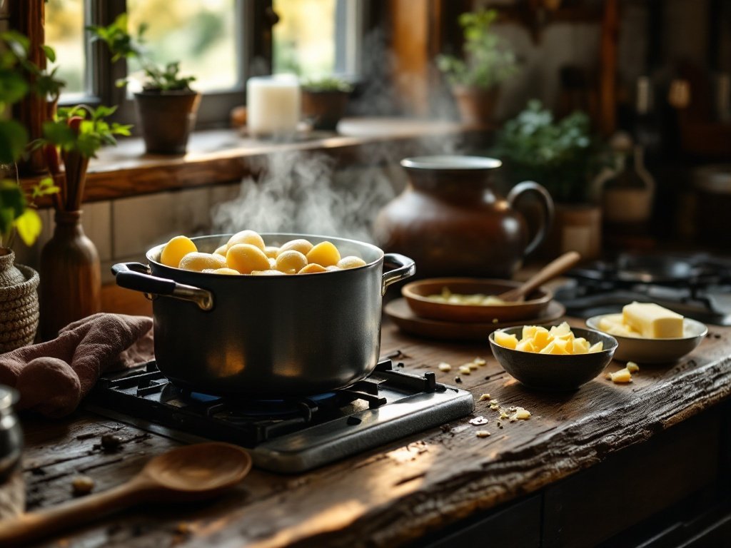Creamy Garlic Mashed Potatoes