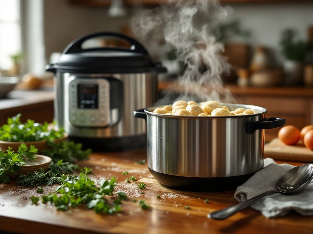 Instant Pot Chicken and Dumplings