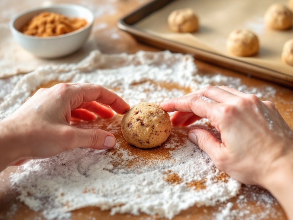 Snickerdoodles on a cooling rack