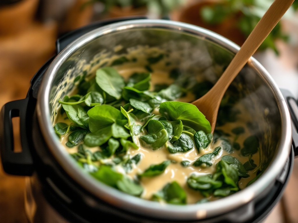 Instant Pot Creamed Spinach