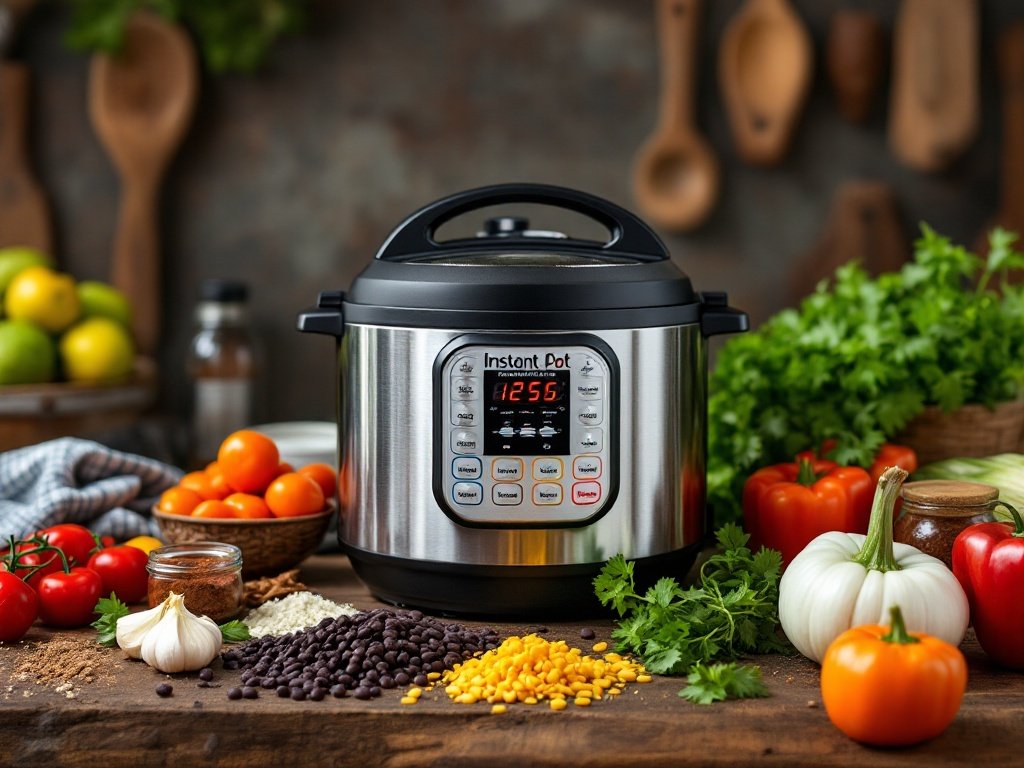 Instant Pot Black Bean Soup
