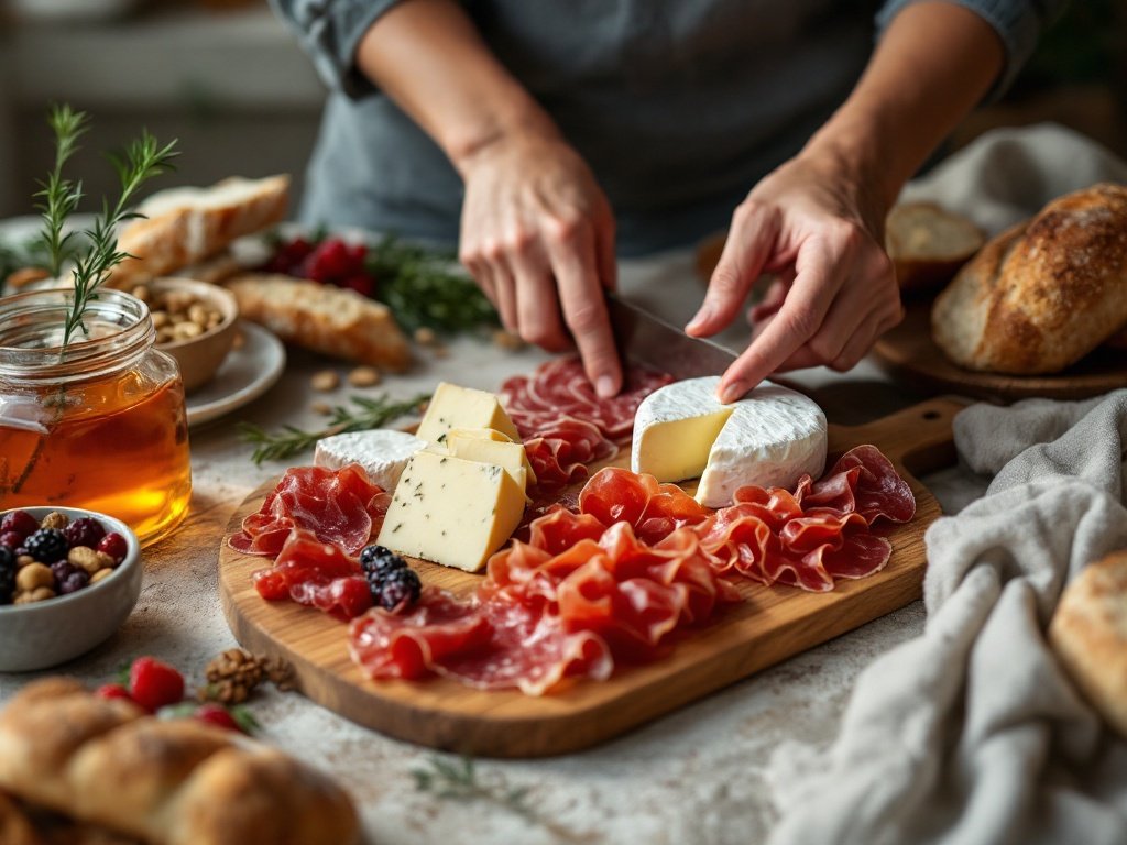 Cheese and Charcuterie Board