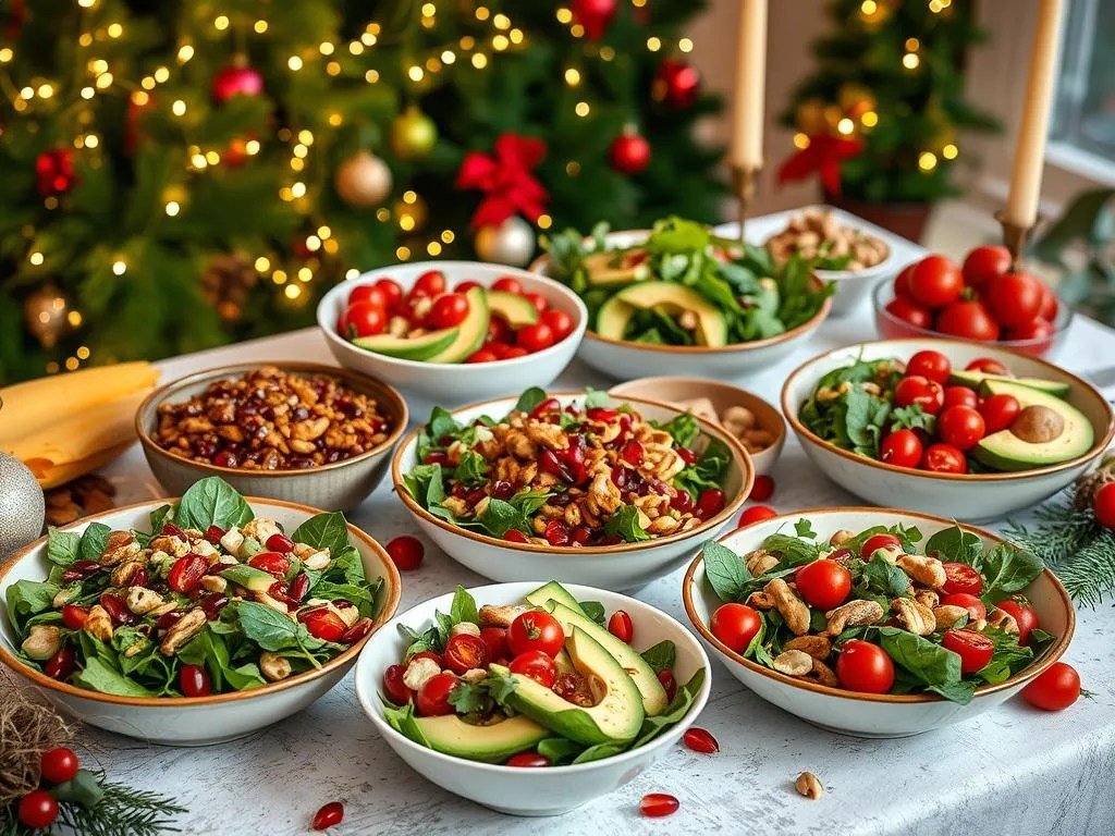 Vegan Christmas Salads